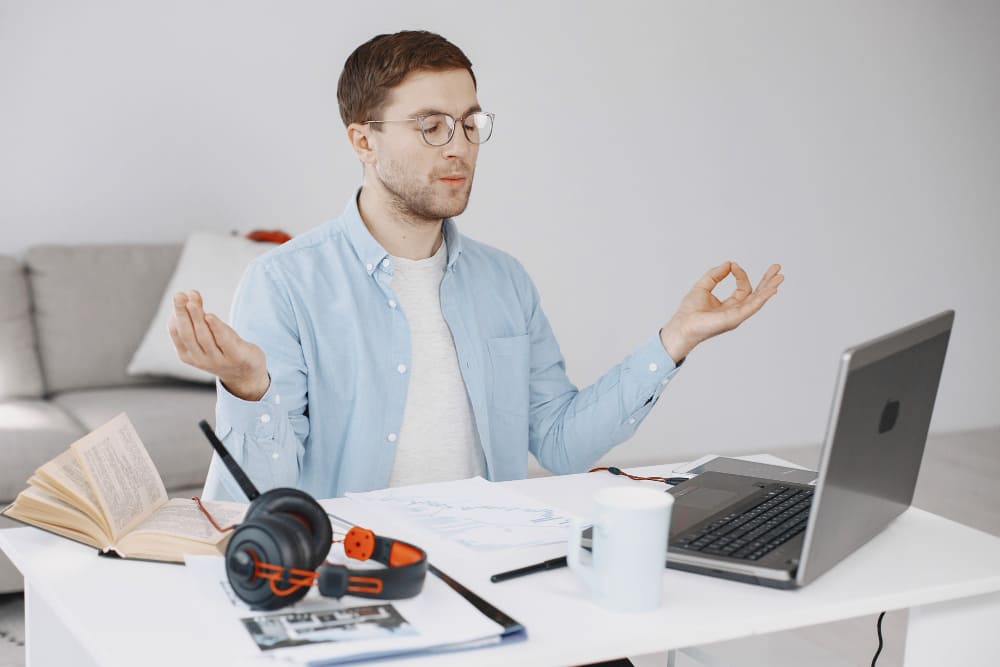 снижение нагрузки при работе за компьютером